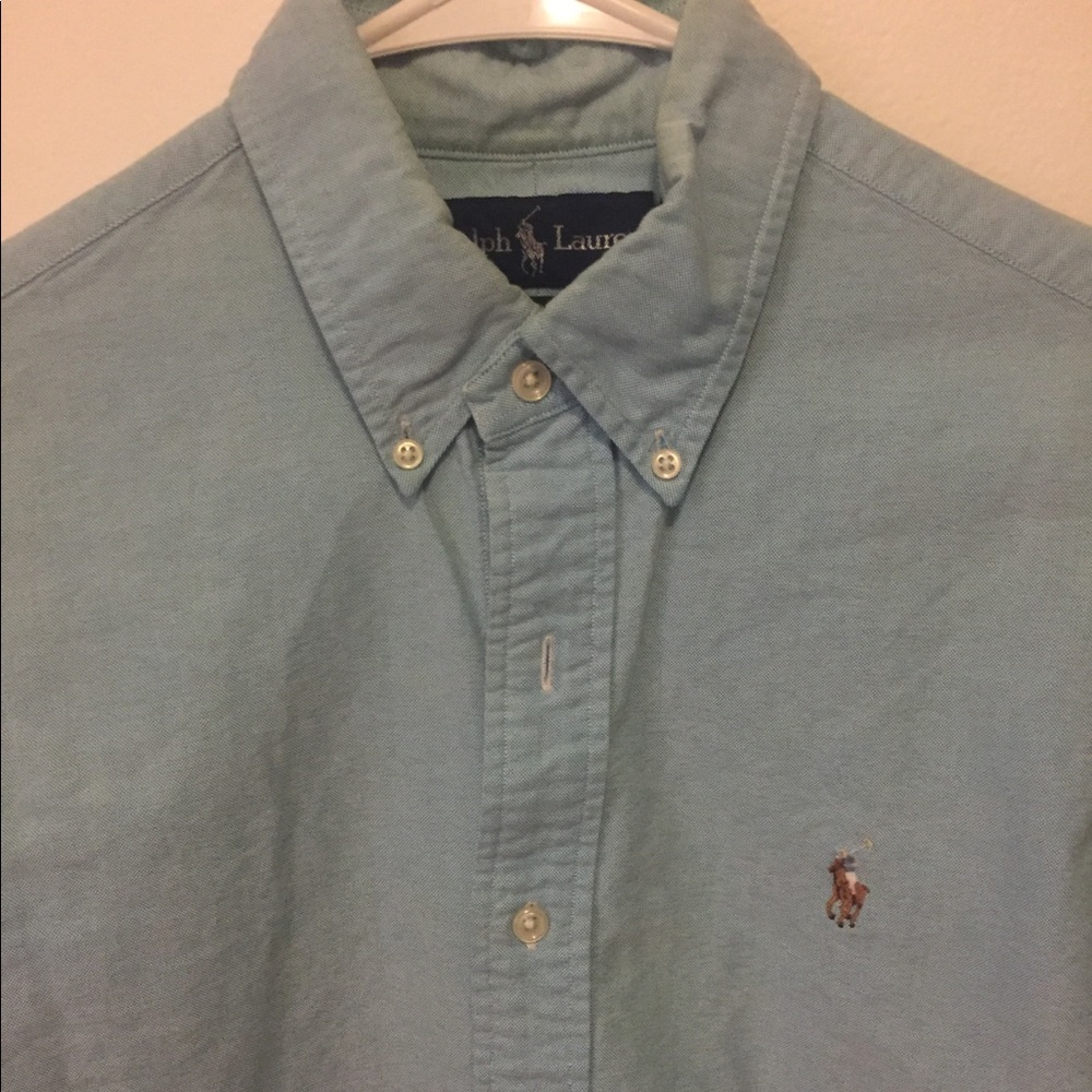 Polo Ralph Lauren Medium Custom Fit Button Up - Picture 2 of 4